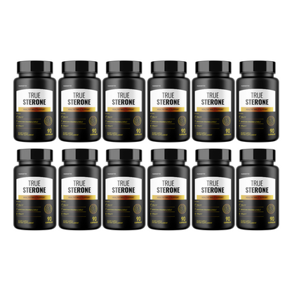 True Sterone Healthy Male Support 12 Bottles 1080 Capsules