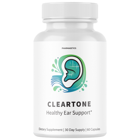 Cleartone Hearing Relief Capsules, Pills for Tinnitus Support - 60 Capsules