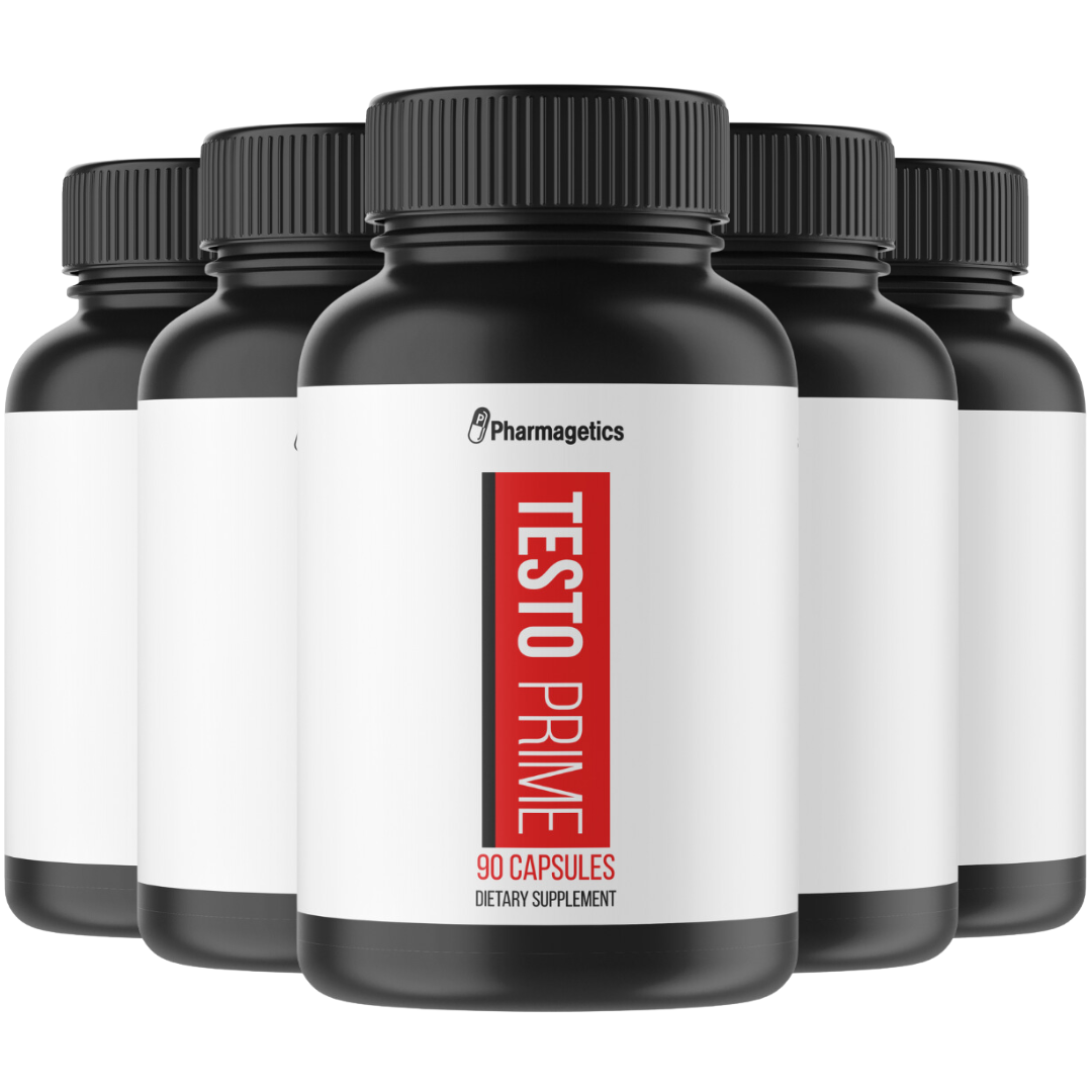 Testoprime - Extra Strength Formula Supplement Testo Prime - 5 Bottles