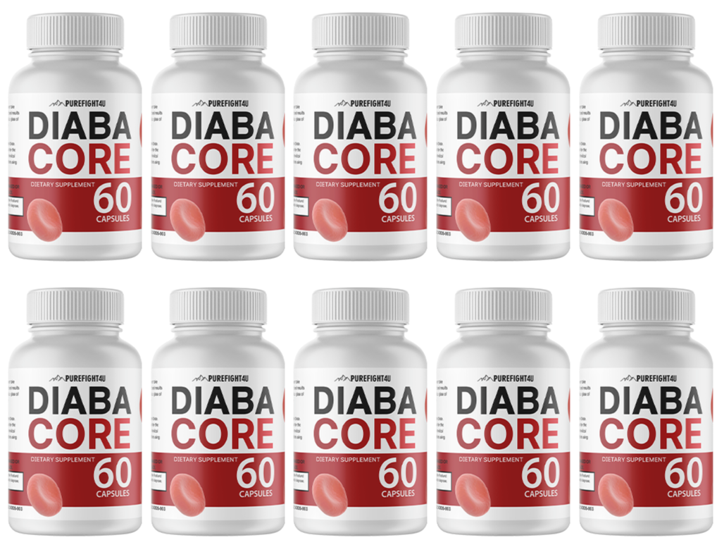 Diabacore Advanced Formula 10 Bottles 600 Capsules