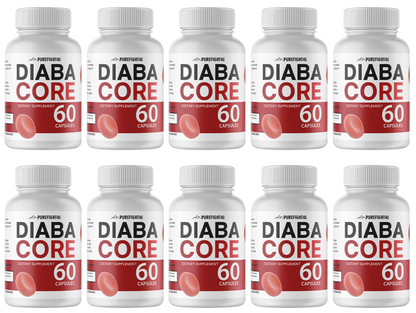 Diabacore Advanced Formula 10 Bottles 600 Capsules