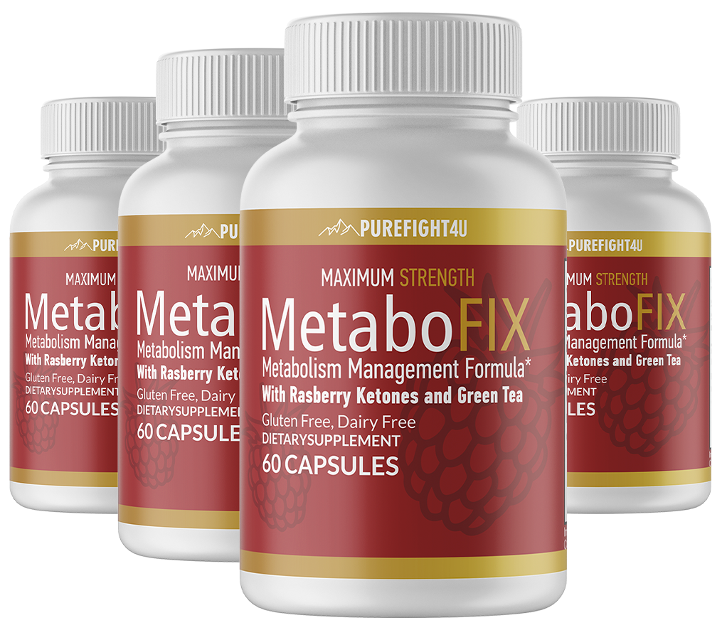 Metabofix Metabolism Management Formula 4 Bottles 240 Capsules