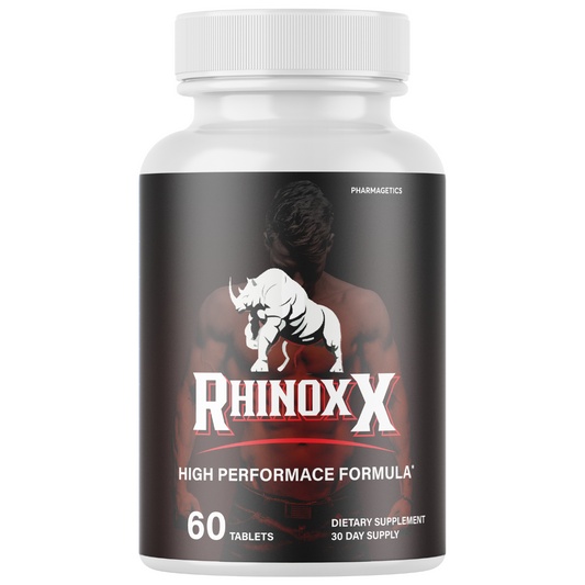 Rhinox X Enhancement Pills for Men, Supports Performance & Energy -60 Tablets