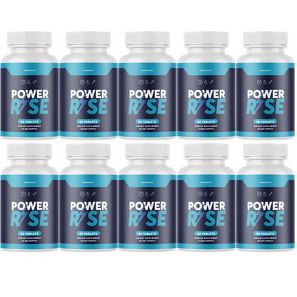 Power Rise Pills, Power Rise for Men, Advanced Male Support - 10 Bottles