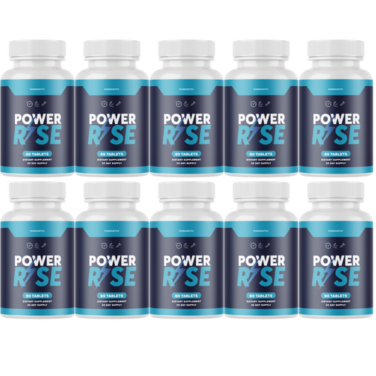 Power Rise Pills, Power Rise for Men, Advanced Male Support - 10 Bottles