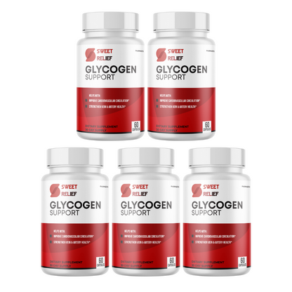 Sweet Relief Glycogen Support - 5 Pack