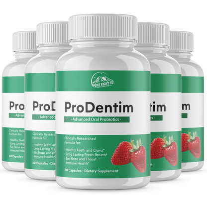 ProDentim Advanced Oral Probiotics 5 Bottles 300 Capsules