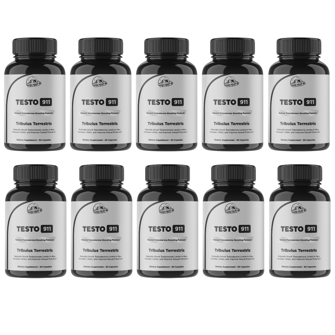 Testo 911 Tribulus Terrestris 10 Bottles 900 Capsules