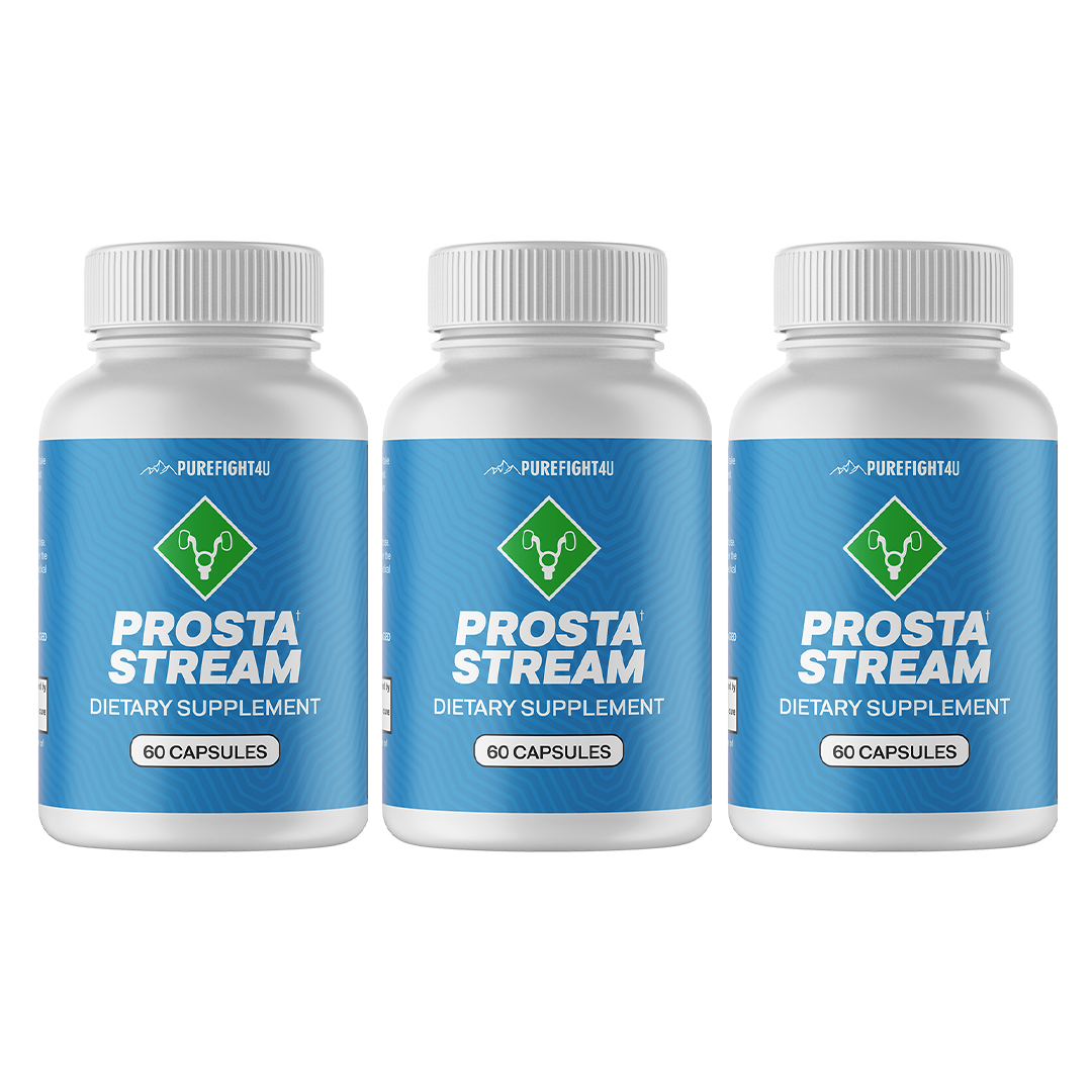 Prosta Stream Dietary Supplement 3 Bottles 180 Capsules