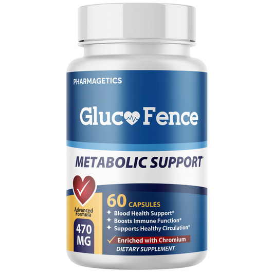 GlucoFence Metabolic Support and Blood Health Support 60 Capsules 30 Day Supply