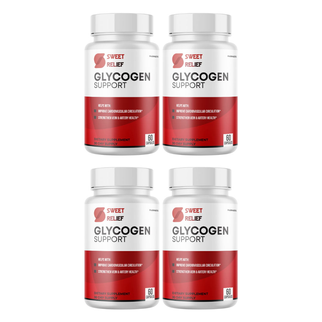 Sweet Relief Glycogen Support - 4 Pack