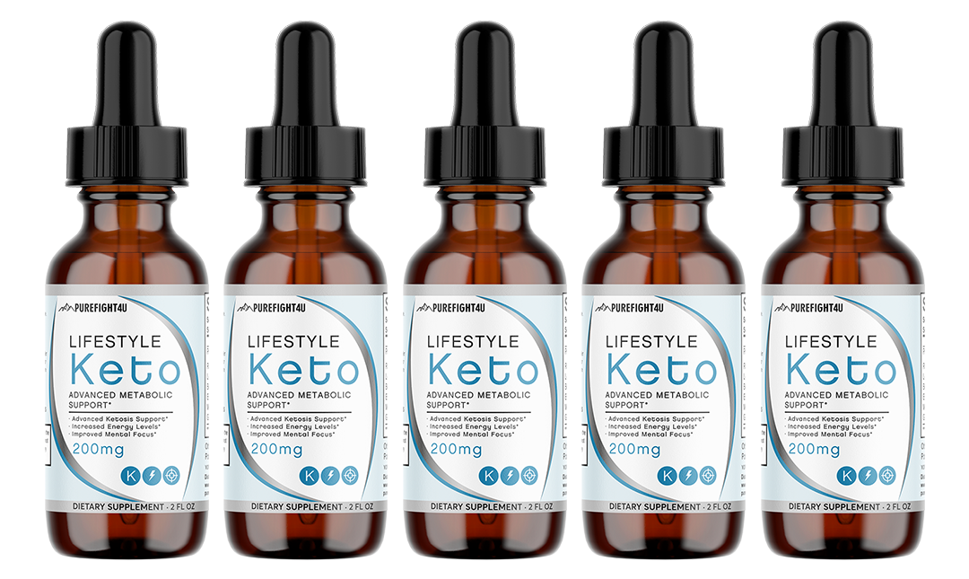 Lifestyle Keto Advanced Metabolic Support 2 Fl. oz. - 5 Bottles