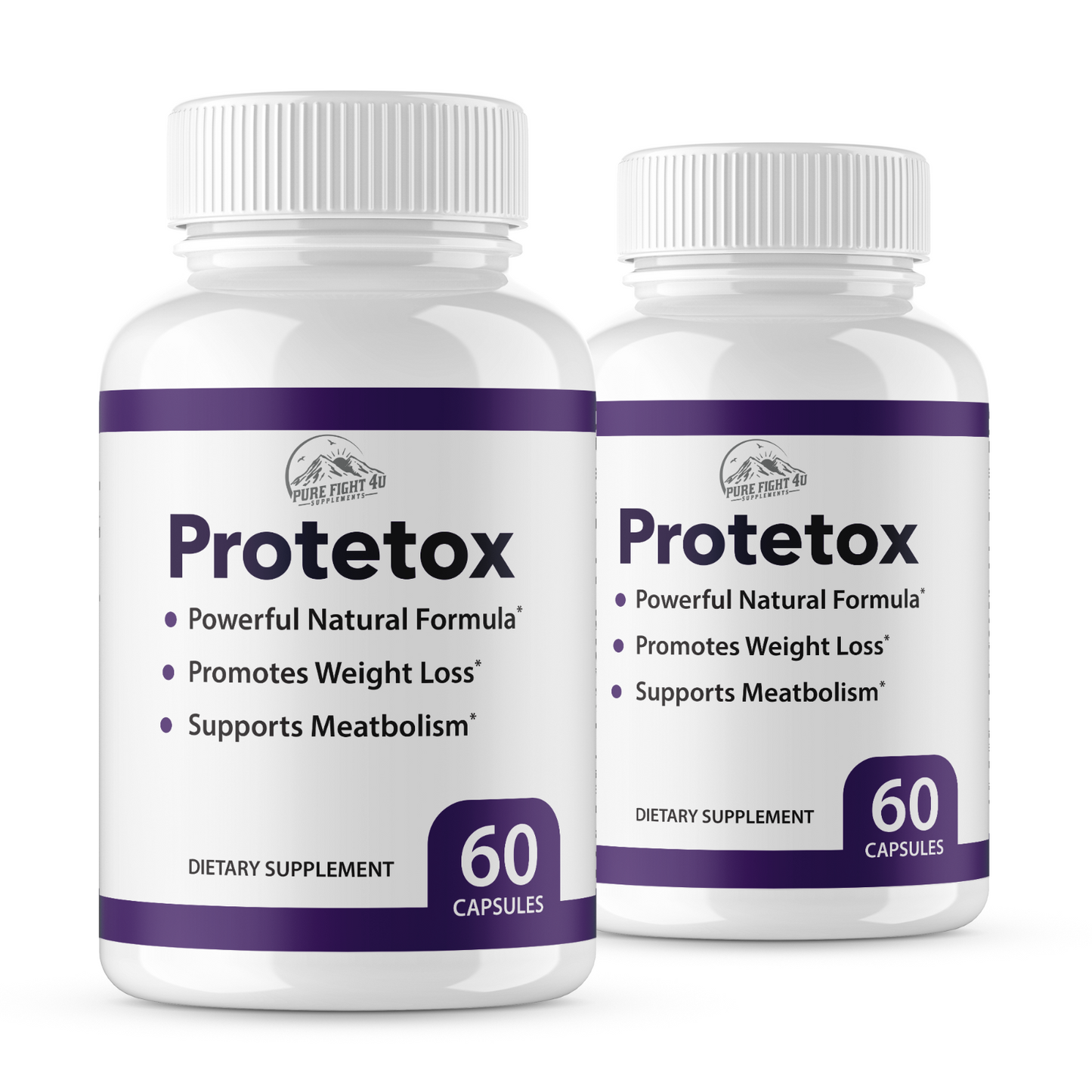 Protetox Weight Loss Formula - 2 Bottles 120 Capsules