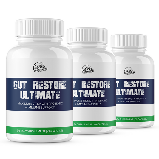 Gut Restore Ultimate Probiotic 3 Bottles 180 Capsules