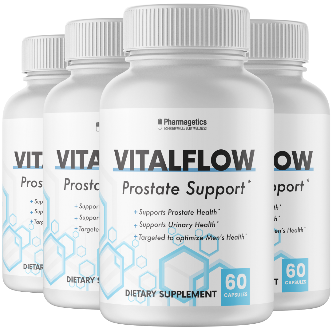 VITALFLOW Prostate Support - 4 Bottles