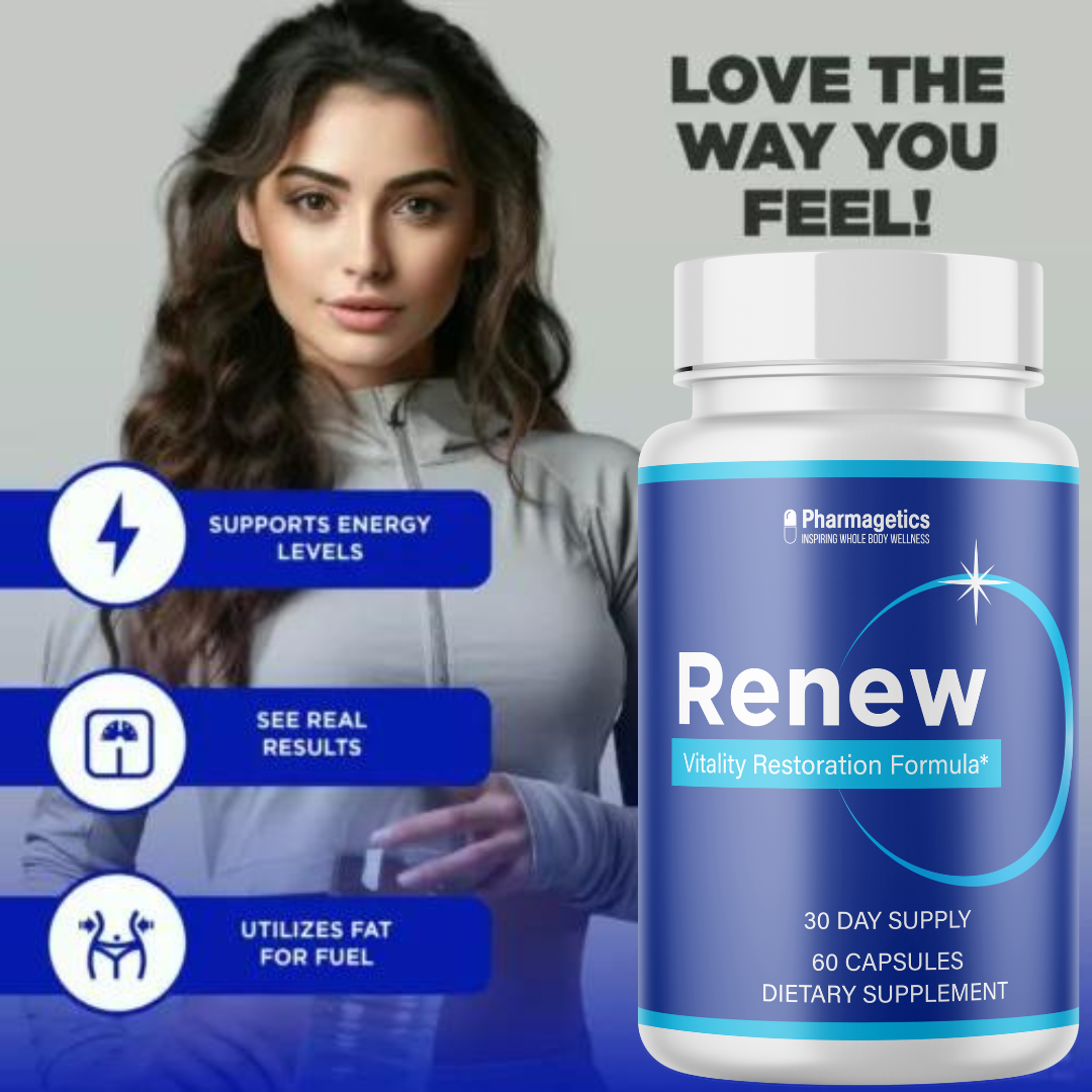 (3 Pack) Renew Weight Loss Pills for a Leaner Physique and Total Body Wellness