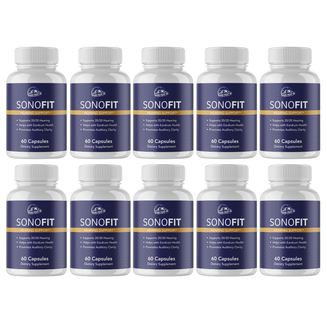 Sonofit 10 Bottles 600 Capsules