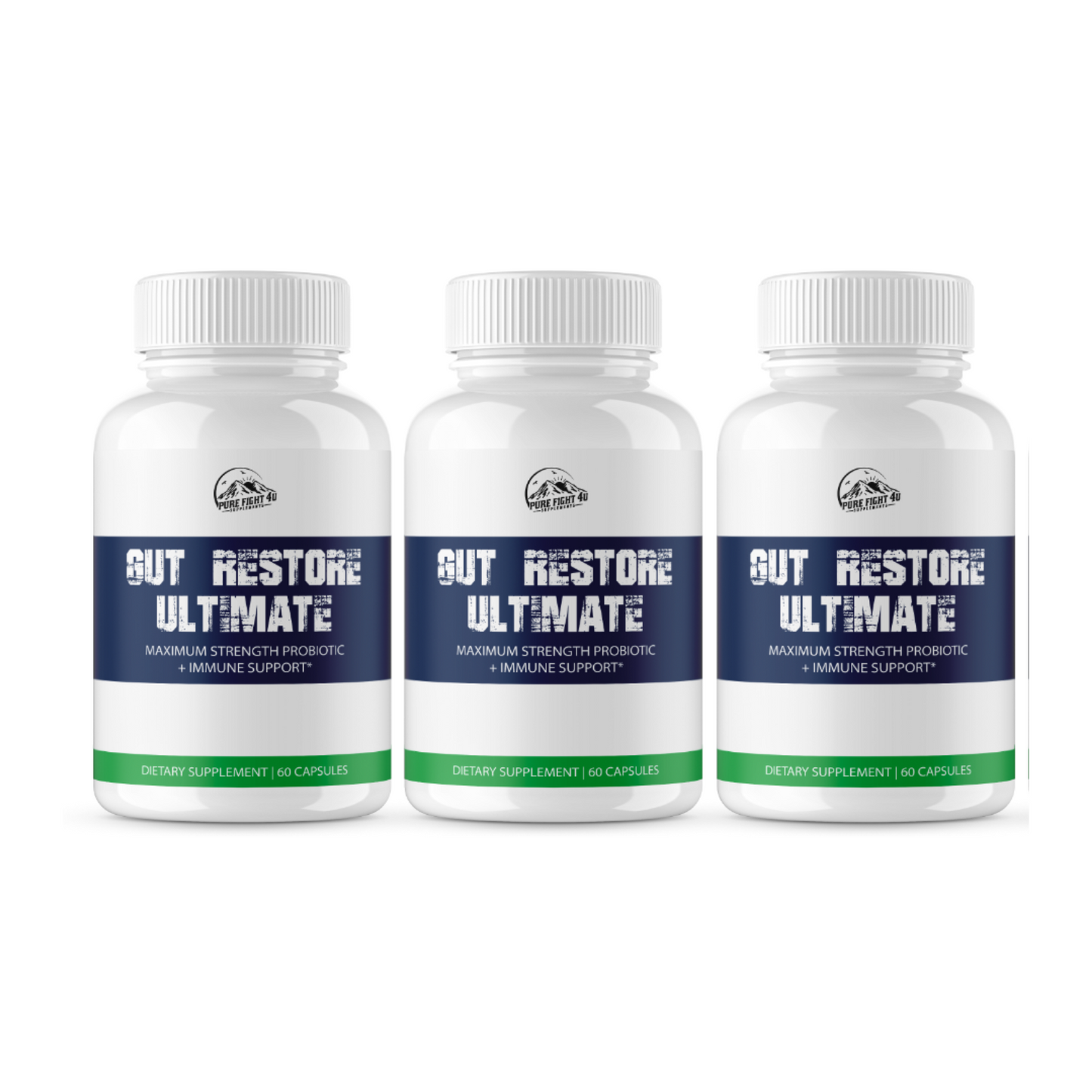 Gut Restore Ultimate Probiotic 10 Bottles 600 Capsules