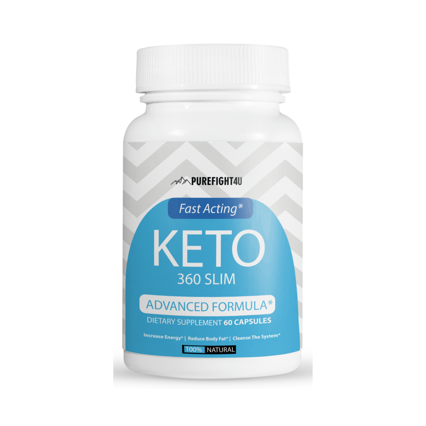 Keto 360 Slim Fast Acting Advanced Formula - 10 Bottles 600 Capsules