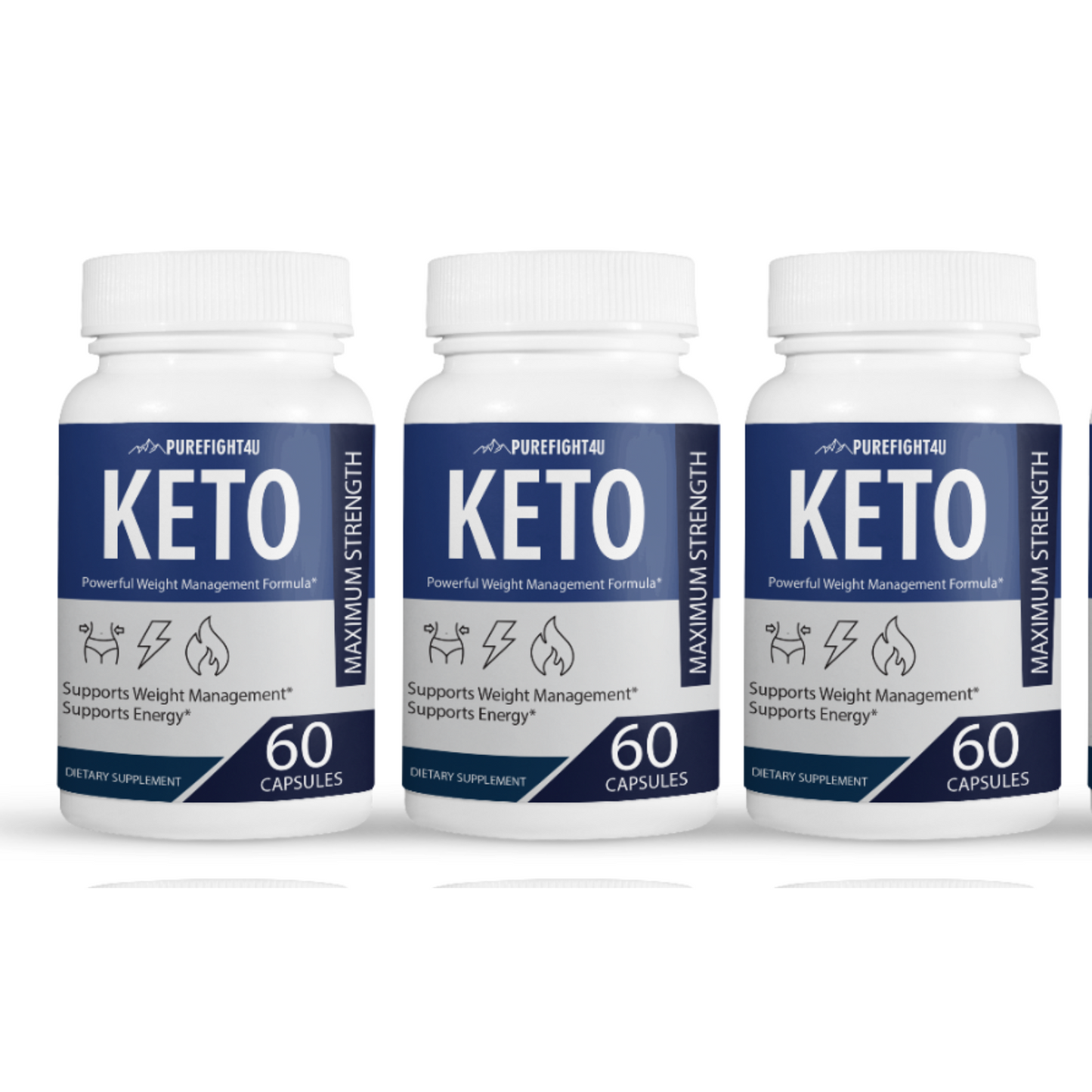 Keto Maximum Strength 12 Bottles 720 Capsules