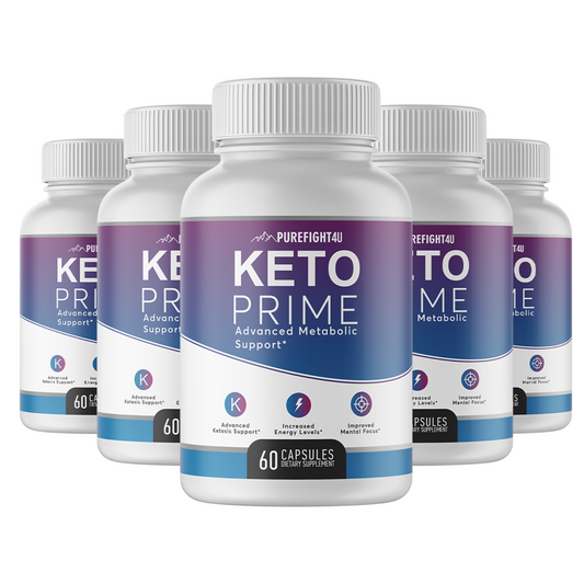 Keto Prime - Advanced Metabolic Support 5 Bottles 300 Capsules