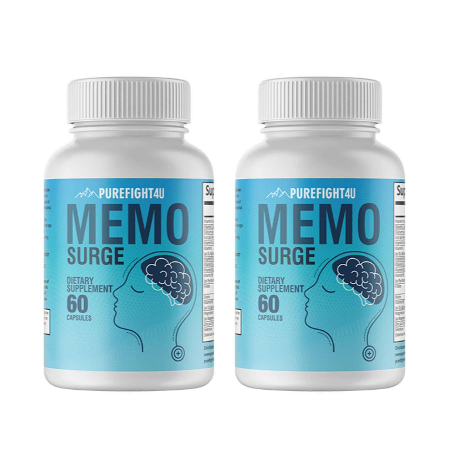 Memo Surge 4 Bottles 240 Capsules