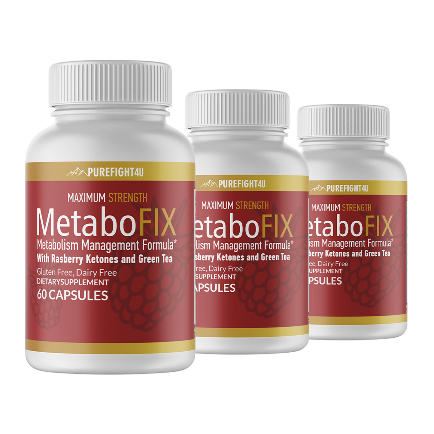 Metabofix Metabolism Management Formula 3 Bottles 180 Capsules