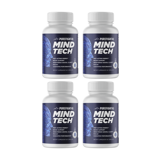 MindTech Nootropic Technologies  Brain Booster Supplement 4 Bottles 240 Capsules