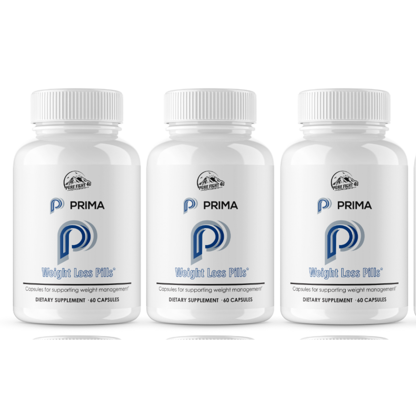 PRIMA Weight Loss Pills - Dietary Supplements 10 Bottles 600 Capsules