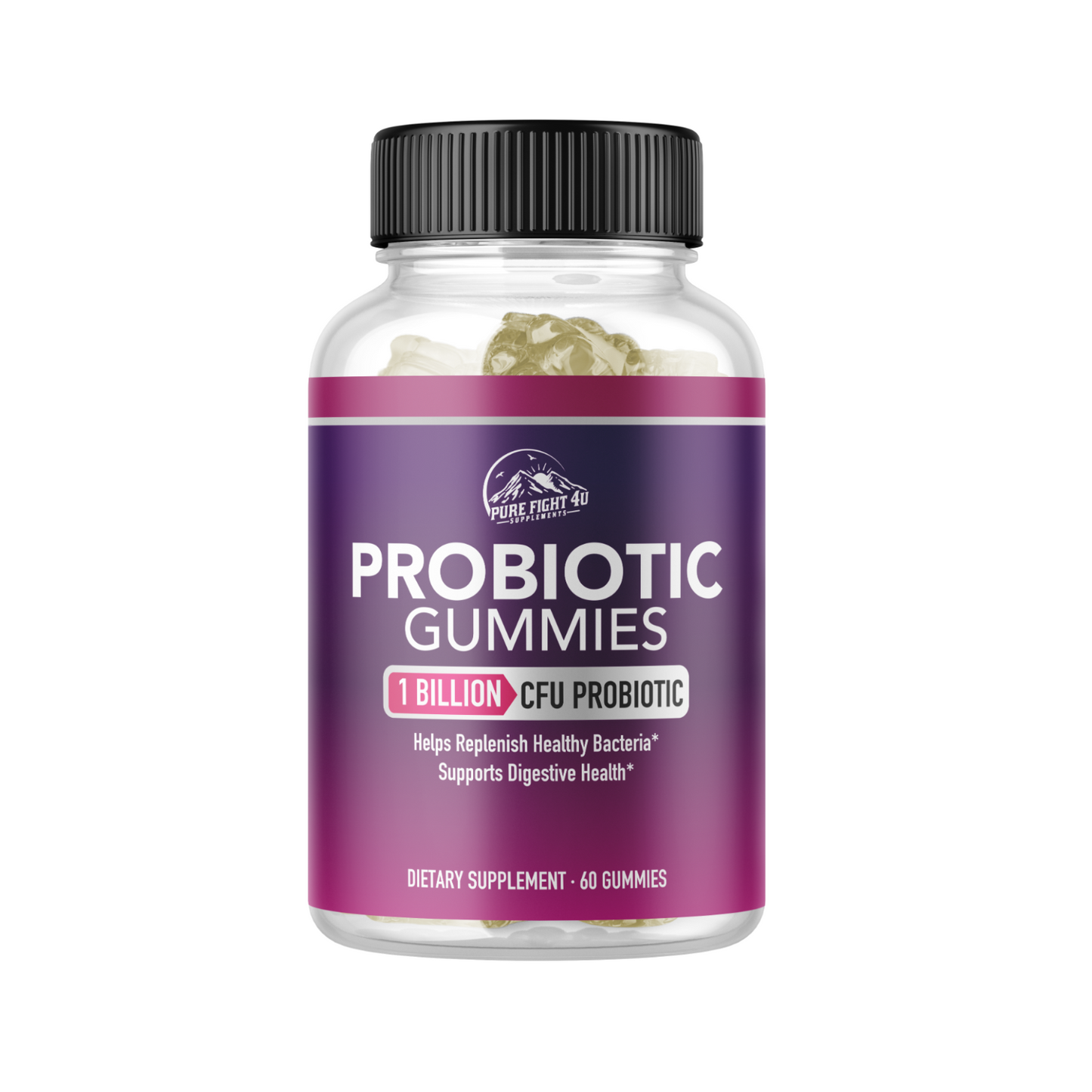 Probiotic Gummies 1 Billion CFU 60 Gummies