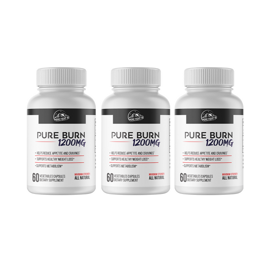 Pure Burn 1200mg Dietary Supplement - 12 Bottles 720 Capsules