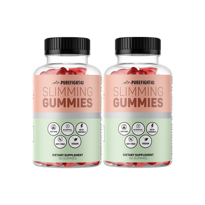 Slimming Gummies Dietary Supplement - 2 Bottles 120 Gummies