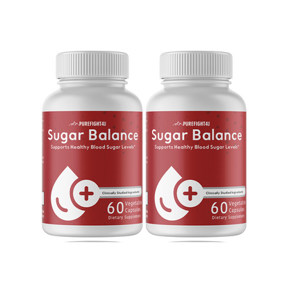 Sugar Balance Supports Healthy Blood Sugar Levels 4 Bottles240 Veg Caps