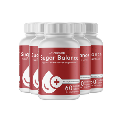 Sugar Balance Supports Healthy Blood Sugar Levels 5 Bottles 300 Veg Caps