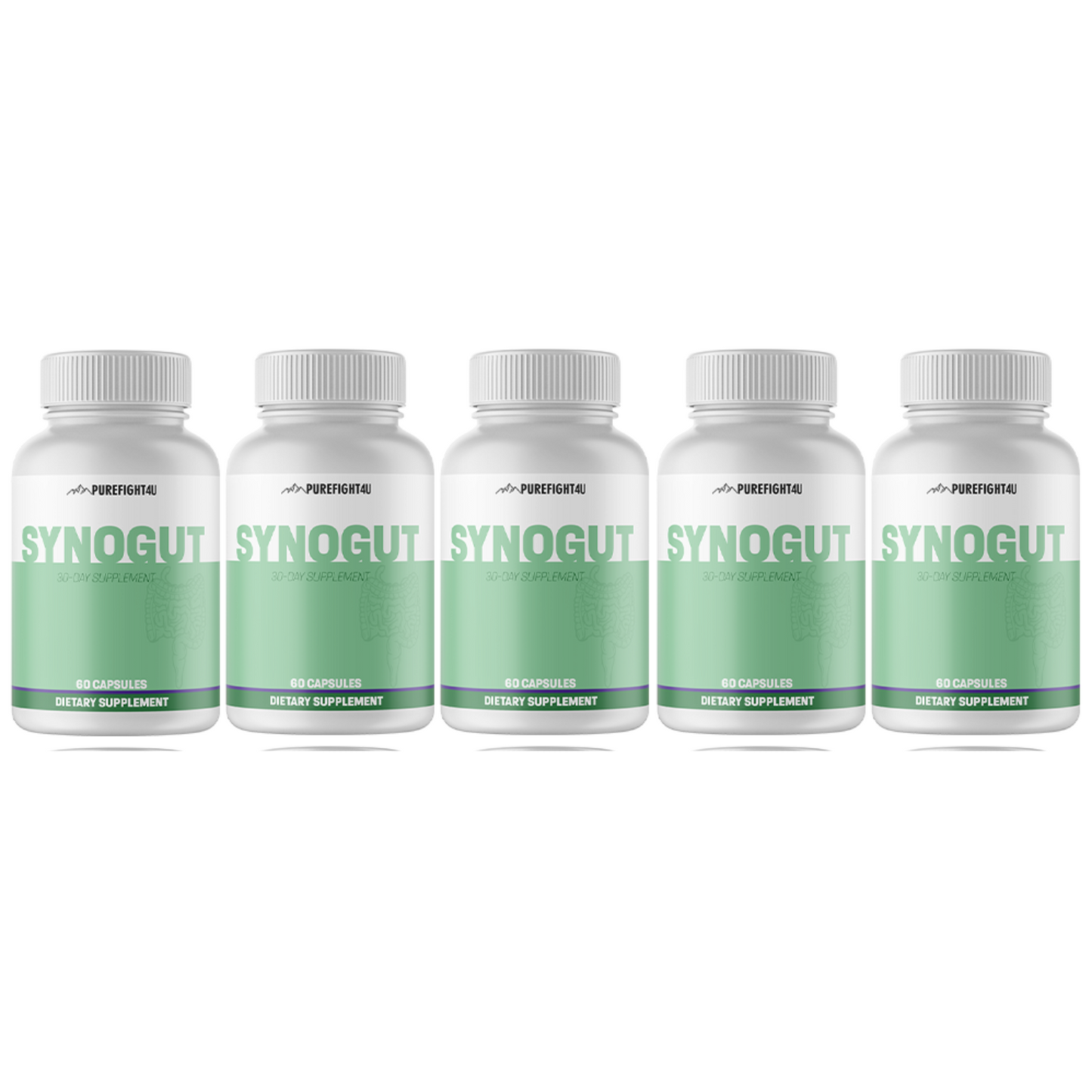 Synogut 10 Bottles 600 Capsules