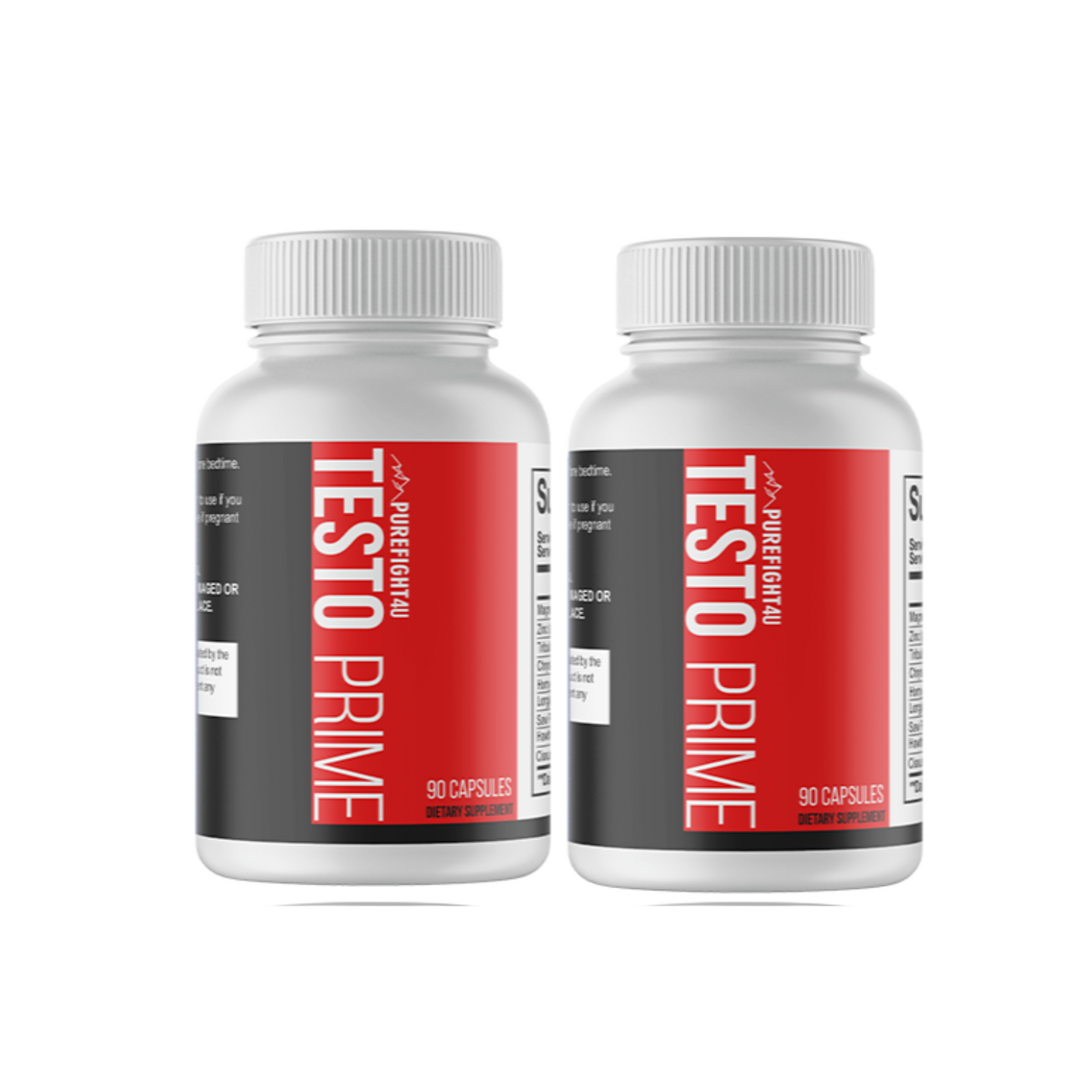 TESTO PRIME Best Testosterone Booster 4 Bottles 240 Capsules