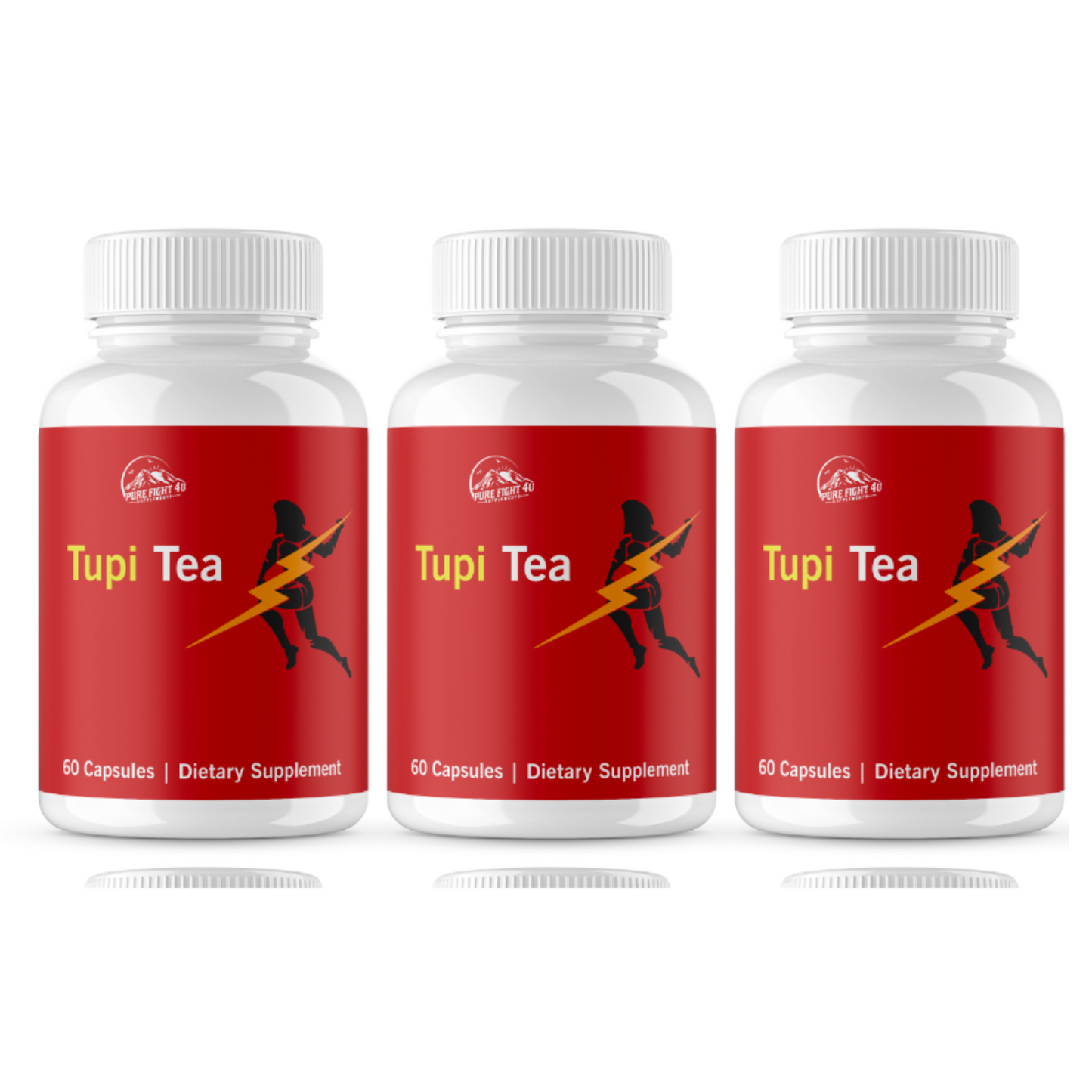 Tupi Tea Dietary Supplement - 12 Bottles 720 Capsules