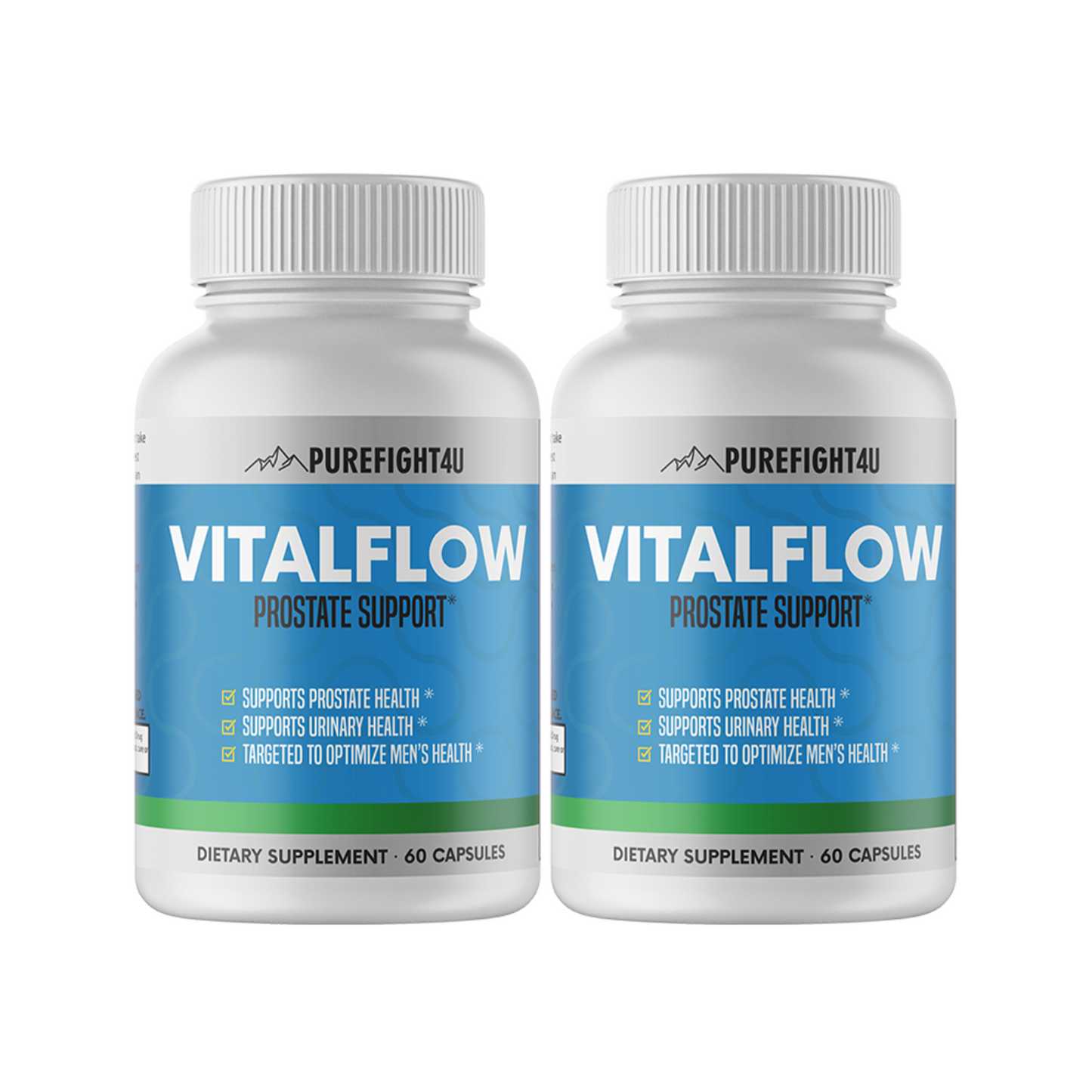 VITALFLOW Prostate Support - 2 Bottles 120 Capsules