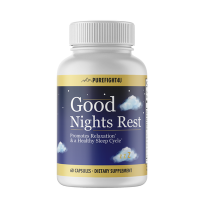 Good Night Rest Promotes Relaxation & Healthy Sleep Cycle-4 Bottles-240 Capsules