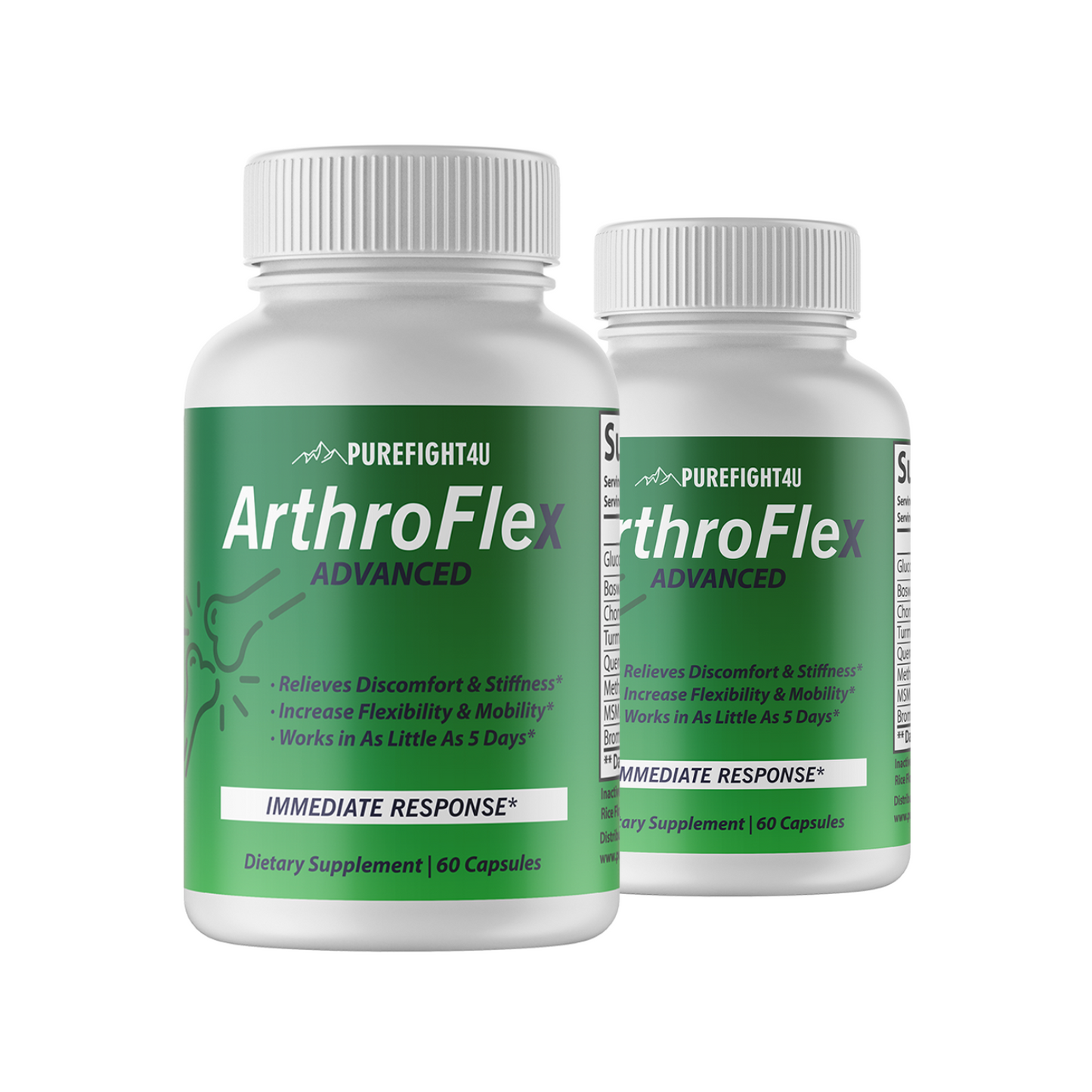 ArthroFlex Advanced - 2 Bottles 120 Capsules