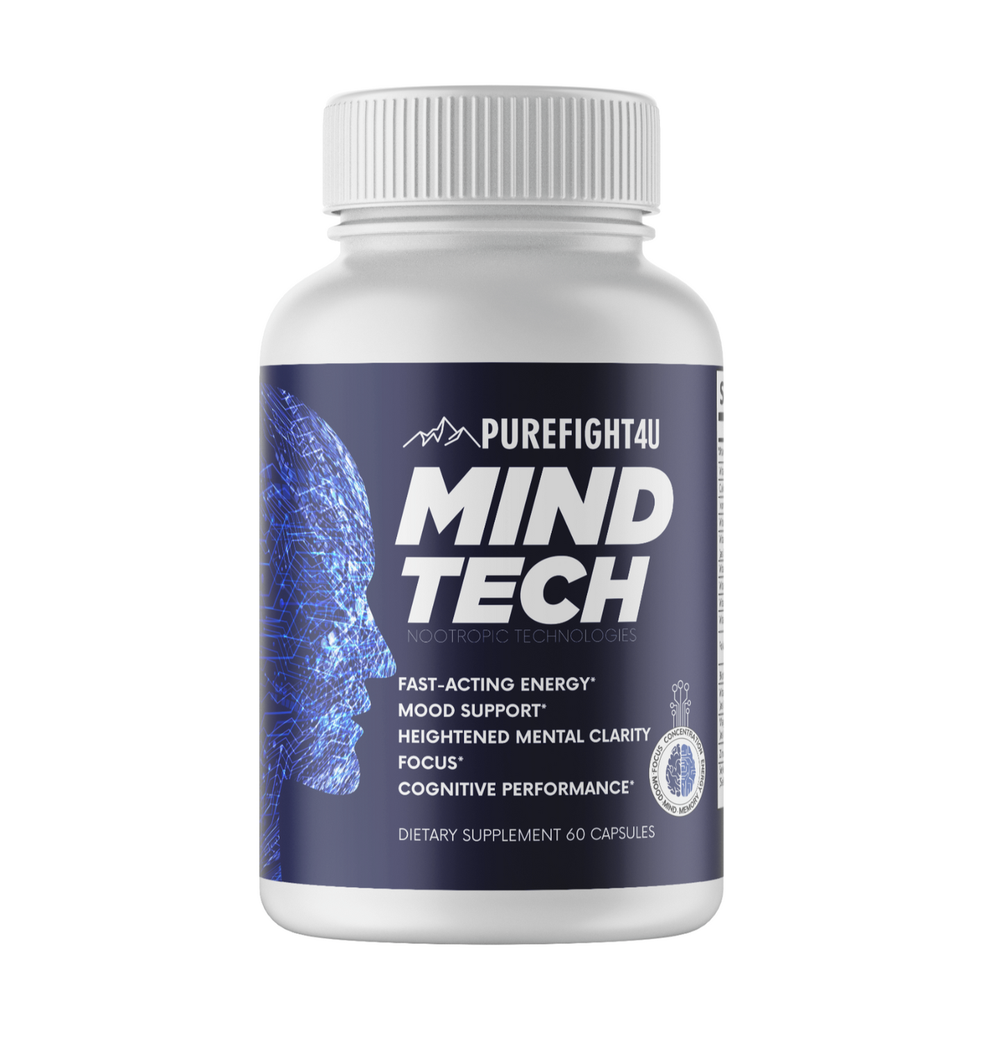 MindTech NootropicTechnologies  Brain Booster Supplement 10 Bottles 600 Capsules