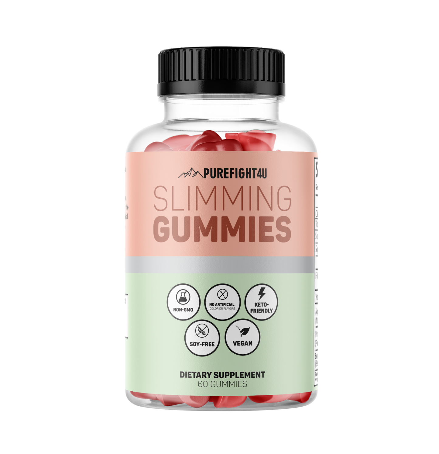 Slimming Gummies Dietary Supplement - 10 Bottles600 Gummies