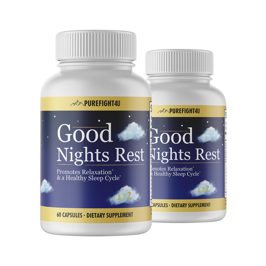 Good Night Rest Promotes Relaxation & Healthy Sleep Cycle-2 Bottles-120 Capsules