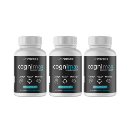 CogniMax Cognitive Support - 3 Bottles 180 Capsules