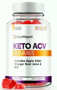 RapidRipped Keto ACV Gummies to Support Weight Loss and Overall Wellness 60ct