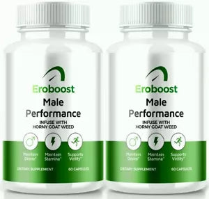 (2 Pack) Eroboost Advanced Male Health Pills to Support Healthy Circulation