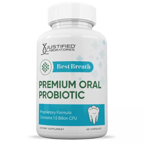 Best Breath Premium 1.5 Billion CFU Oral Probiotic 1 Bottle