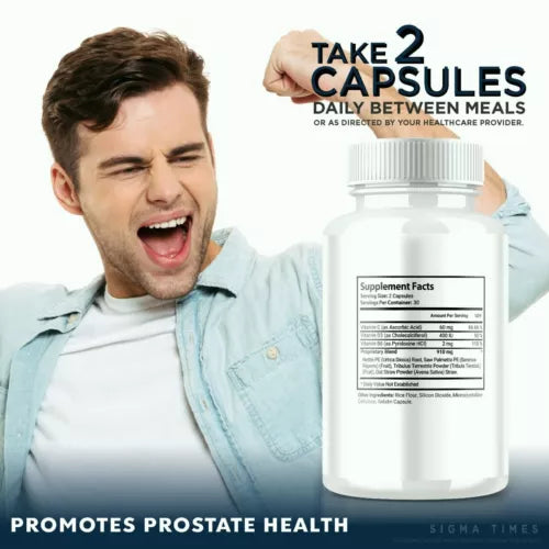 ProstaVive Advanced Urinary Aid Pills to Support Healthy Prostate Functions 60ct