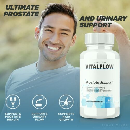 VitalFlow Prostate Pills to Support Urinary Functions and Prostate Health 60ct