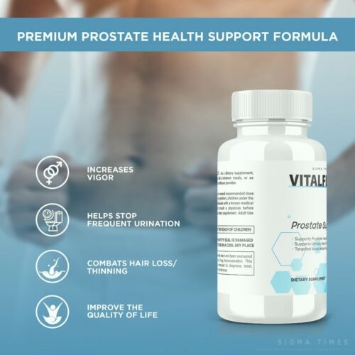 VitalFlow Prostate Pills to Support Urinary Functions and Prostate Health 60ct